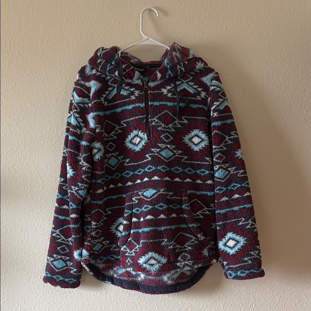 1/4 zip hoodie